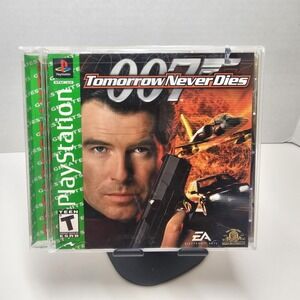 007 Tomorrow Never Dies PlayStation Video Game Greatest Hits James Bond PS1